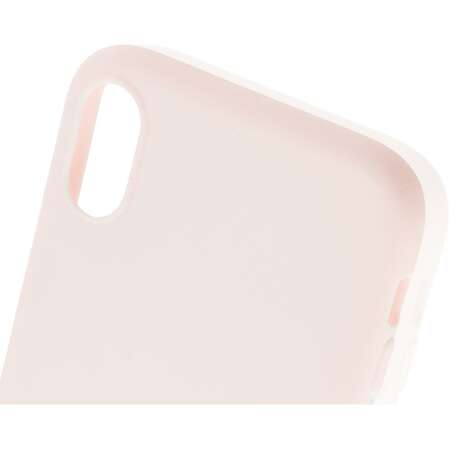 Чехол для Apple iPhone Xr Brosco Colourful светло-розовый