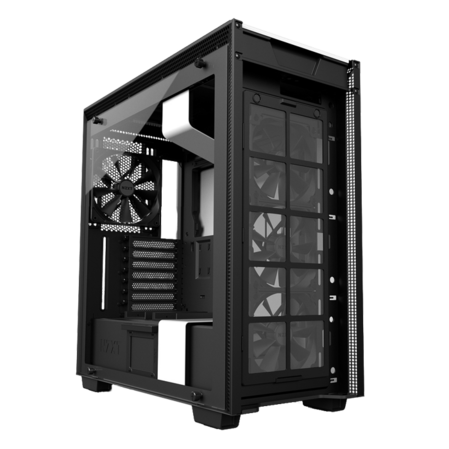 Корпус ATX Miditower NZXT H700 CA-H700B-W1 White/Black