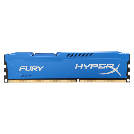 Модуль памяти DIMM 4Gb DDR3 PC12800 1600MHz Kingston HyperX Fury Blue Series (HX316C10F/4)