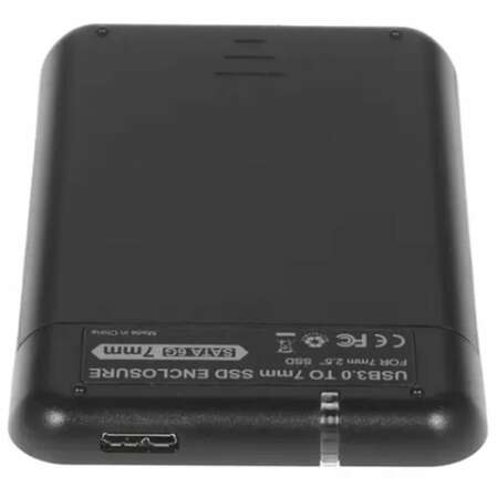 Корпус 2.5" AgeStar 3UB2A8 SATA, USB3.0 Black