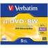 Оптический диск DVD+RW диск Verbatim 4,7Gb 4x 5шт JewelBox (43229)
