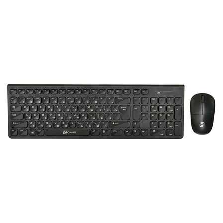Клавиатура+мышь Oklick 220M Black беспроводная