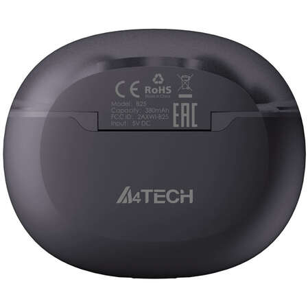 Bluetooth гарнитура A4Tech 2Drumtek B25 TWS Grey