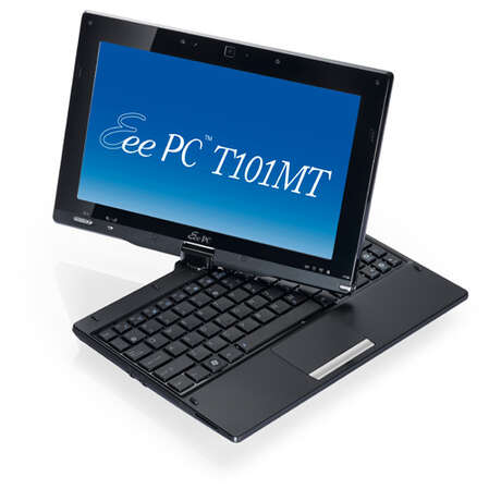 Нетбук Asus EEE PC T101MT (1B) N450/1G/160G/No ODD/WiFi/cam/10.1"/4900mAh/Win7 Starter/black