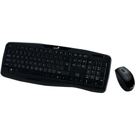 Клавиатура+мышь Genius SlimStar KB-8000X Wireless Black