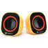 2.0 Колонки Konoos KNS-PU10-YELL 2*2W Yellow