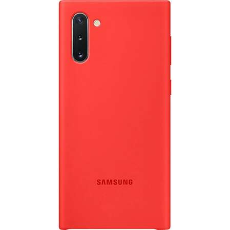 Чехол для Samsung Galaxy Note 10 (2019) SM-N970 Silicone Cover  красный