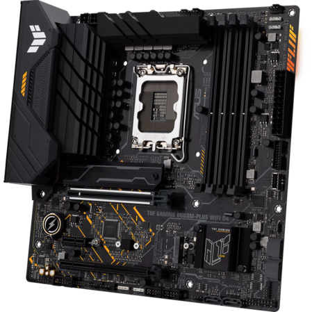 Материнская плата ASUS TUF Gaming B660M-Plus WiFi D4 B660 Socket-1700 4xDDR4, 4xSATA3, RAID, 2xM.2, 2xPCI-E16x, 5xUSB3.2, 1xUSB3.2 Type C, DP, HDMI, WiFi, 2.5Glan, mATX