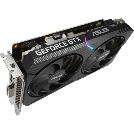 Видеокарта ASUS GeForce GTX 1660 Super 6144Mb, Dual-GTX1660S-O6G-Mini DVI-D, HDMI, DP Ret