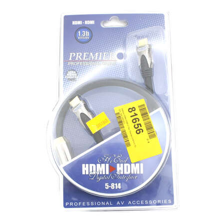 Кабель HDMI-HDMI 0.75м  Premier (5-814 0.75)