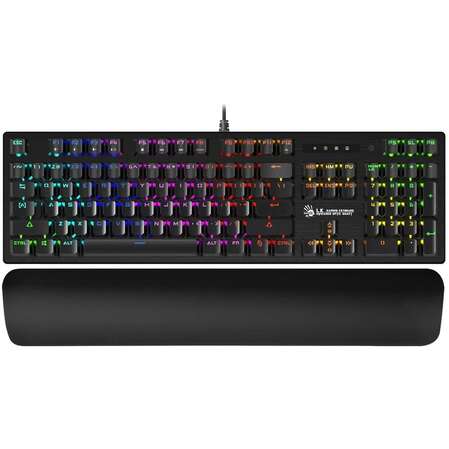 Клавиатура A4Tech Bloody B825R (Red Switch) Black USB