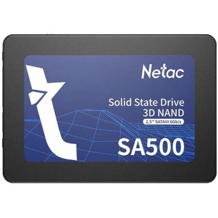 Внутренний SSD-накопитель 120Gb Netac SA500 NT01SA500-120-S3X SATA3 2.5" 