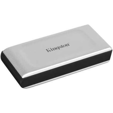 Внешний SSD-накопитель 2Tb Kingston XS2000 SXS2000/2000GA (SSD) USB 3.2 серебристый