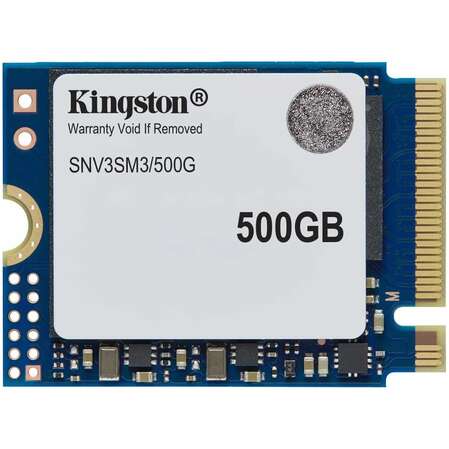 Внутренний SSD-накопитель 500Gb Kingston NV3 SNV3SM3/500G M.2 2230 PCIe NVMe 4.0 x4