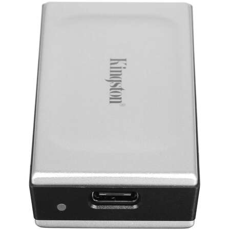 Внешний SSD-накопитель 2Tb Kingston XS2000 SXS2000/2000GA (SSD) USB 3.2 серебристый