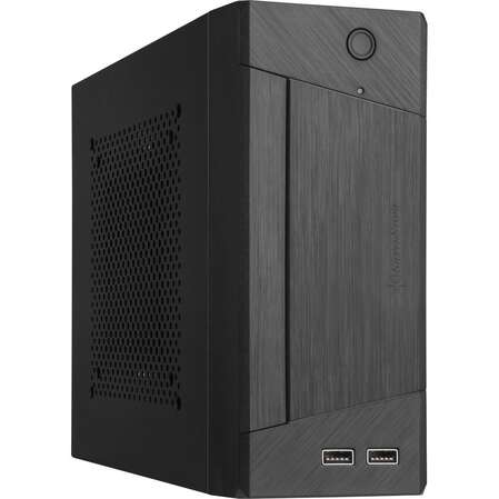 Корпус Mini-ITX Minitower Silverstone Milo SST-ML10B Black