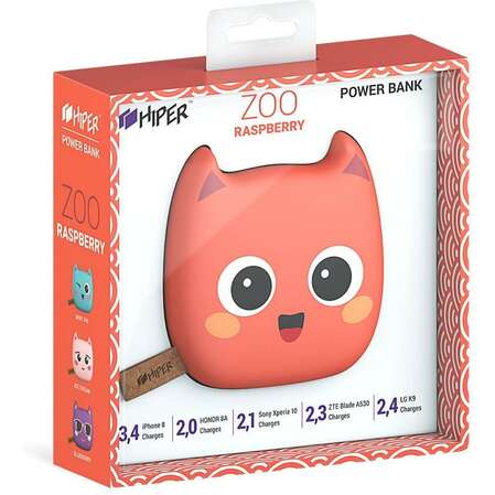 Внешний аккумулятор HIPER Zoo Raspberry 8000mAh Li-Pol