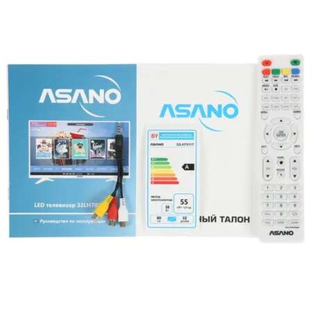 Телевизор 32" Asano 32LH7011T (HD 1366x768, Smart TV) белый