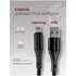 Кабель USB-A - Lightning 1m Zibelino ZDNC-APL-BLK 2.1А черный