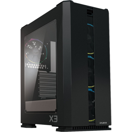 Корпус ATX Miditower Zalman X3 Black