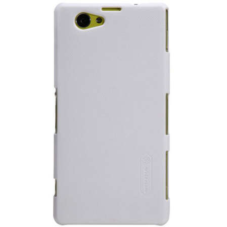 Чехол для Sony D5503 Xperia Z1 Compact Nillkin Super Frosted Shield белый