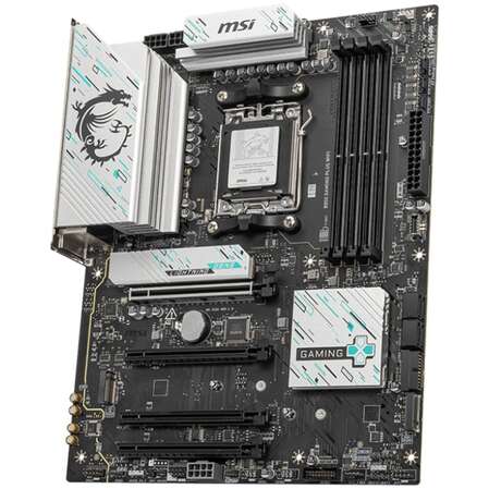 Материнская плата MSI B850 Gaming Plus WiFi Socket-AM5 AMD B850 4xDDR5, 4xSATA3, RAID, 3xM.2, 4xPCI-E16x, 2xUSB3.2, 2xUSB3.2 Type C, DP, WiFi, 5Glan, ATX Ret