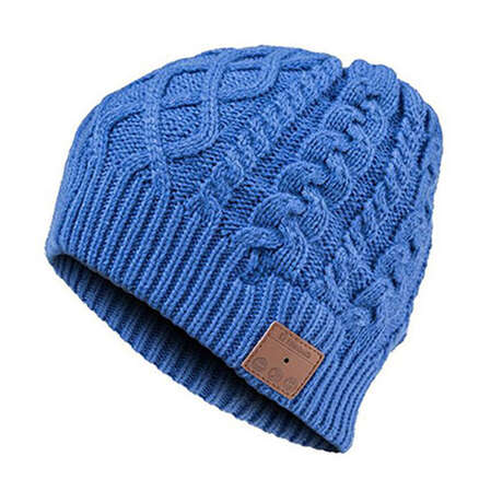 Шапка с bluetooth-гарнитурой  Archos Archos Music Beany, голубая 