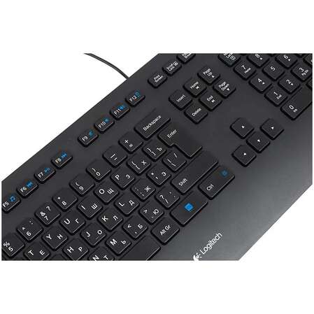 Клавиатура Logitech K280e Corded Keyboard Black