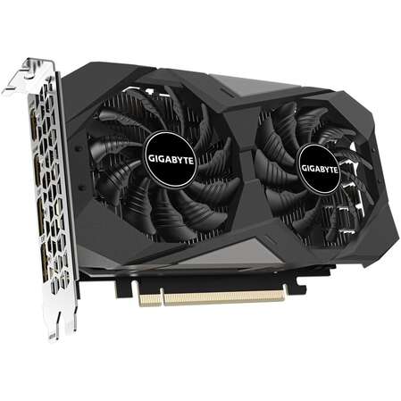 Видеокарта Gigabyte GeForce RTX 3050 6144Mb, Windforce OC 6G V2 (GV-N3050WF2OCV2-6GD) 2xHDMI, 2xDP, Ret