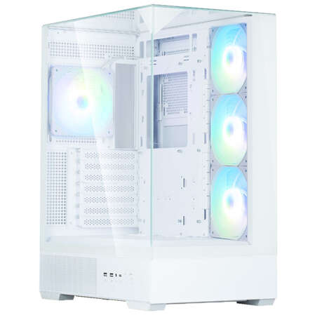 Корпус ATX Miditower Zalman P40 Prism Plus White