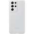 Чехол для Samsung Galaxy S21 Ultra SM-G998 Silicone Cover светло-серый