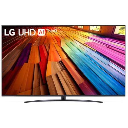 Телевизор 75" LG 75UT81006LA.ARUG 2024 (4K UHD 3840x2160, Smart TV) черный (EAC)