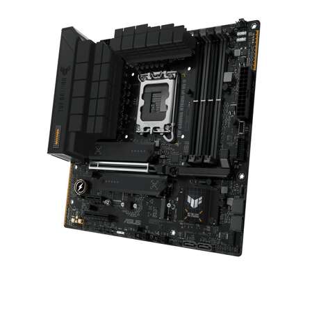 Материнская плата ASUS TUF Gaming B760M-Plus II B760 Socket-1700 4xDDR5, 4xSATA3, RAID, 3xM.2, 2xPCI-E16x, 3xUSB3.2, 1xUSB3.2 Type C, DP, HDMI, 2.5Glan, mATX