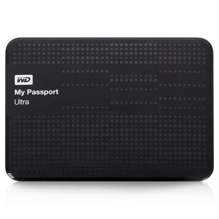 Внешний жесткий диск 2.5" 500Gb WD My Passport Ultra WDBLNP5000ABK-EEUE USB3.0 Черный 