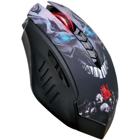 Мышь A4Tech Bloody R80 Plus Skull Black Wireless