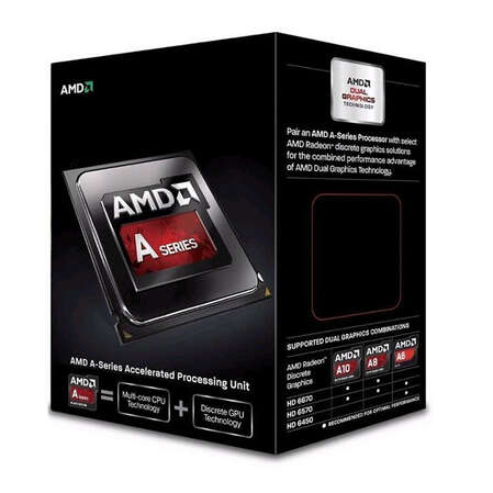 Процессор AMD Процессор FM2 A8-6600K Box Black Edition (3.9ГГц, 4Мб)