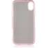Чехол для Apple iPhone Xr Brosco Shine, накладка, розовый