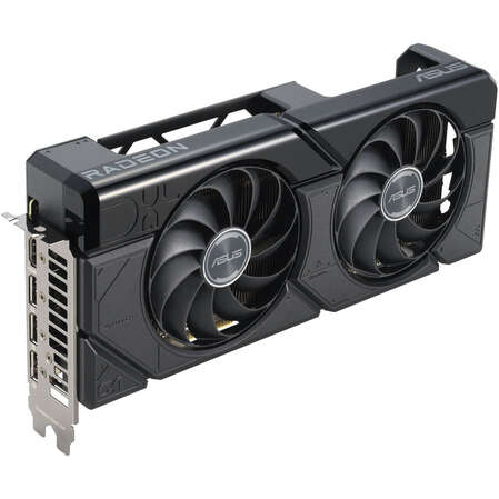 Видеокарта ASUS AMD Radeon RX 7800 XT OC Edition 16G 16384Mb, (DUAL-RX7800XT-O16G) 3xDP, 1xHDMI, Ret