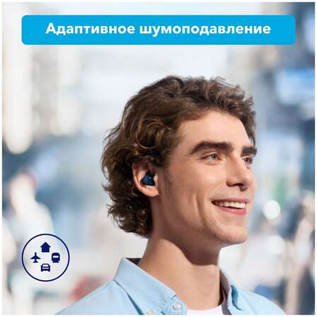 Bluetooth гарнитура Anker Soundcore Space A40 Blue