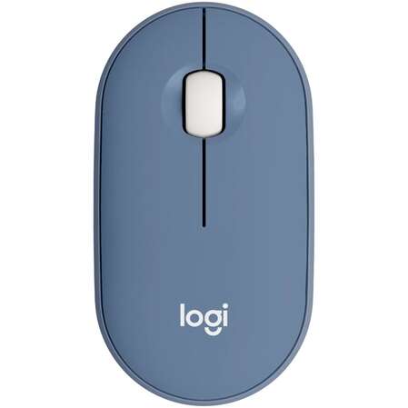 Мышь беспроводная Logitech Pebble M350 Wireless Blueberry