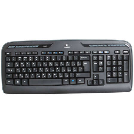 Клавиатура+мышь Logitech Wireless Combo MK330 Black