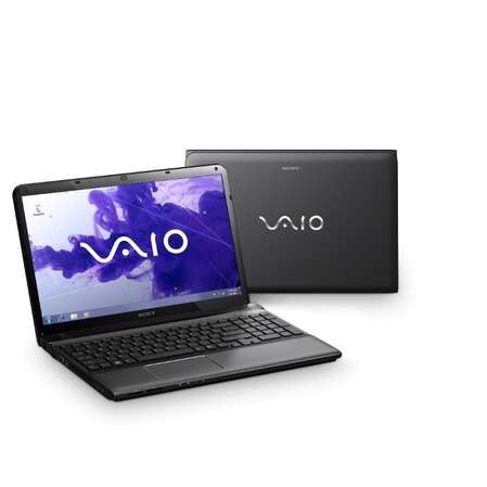 Ноутбук Sony Vaio SVE1511V1RB i5-2450M/4GB/500GB/HD7650 1G/DVD/15.5"/WF/BT/Win7 HP 64 black