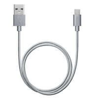 Кабель USB-MicroUSB 1.2m графит Deppa (72192) алюминий/нейлон 