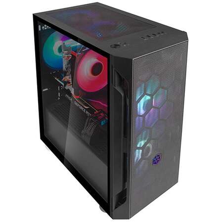 Корпус MicroATX Miditower Silverstone Fara H1M Pro TG SST-FAH1MB-PRO Black