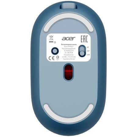 Мышь беспроводная Acer OMR301 Blue Bluetooth Wireless