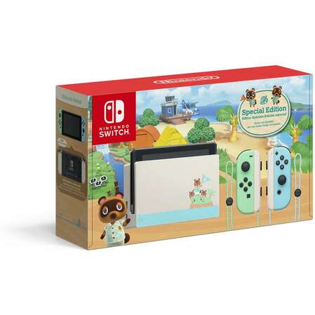 Игровая приставка Nintendo Switch New Издание Animal Crossing New Horizons