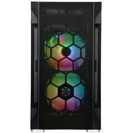 Корпус MicroATX Miditower Silverstone Fara H1M Pro TG SST-FAH1MB-PRO Black