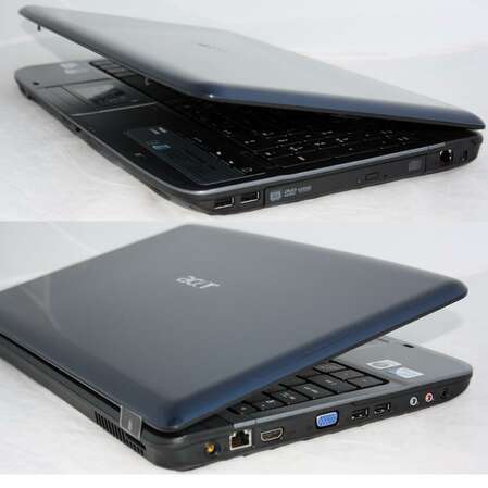Ноутбук Acer Aspire 5738ZG-444G32Mi T4400/4G/320/DVD/BT/1Gb HD5650/15.6"/Win7 HB (LX.PQ401.003)