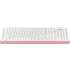 Клавиатура A4Tech Fstyler FK10 White/Pink