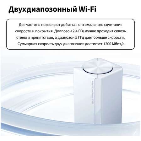 Беспроводной маршрутизатор Xiaomi Mesh System AC1200 RU (2-pack) DVB4457GL